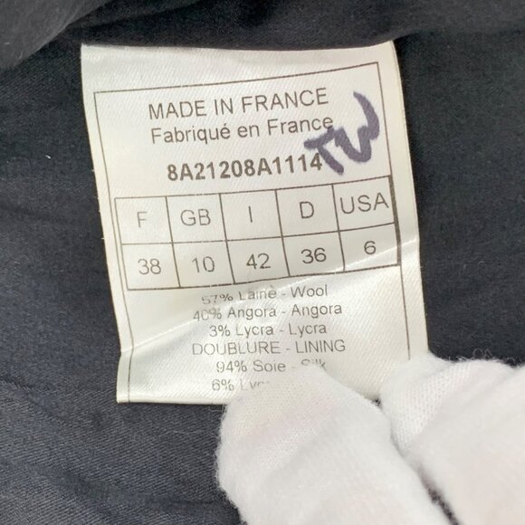 Christian Dior Taupe Wool Single-Breasted Long Sleeve Blazer - Picture 6 of 8